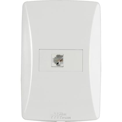 Imagem de 1 Tomada Tel Amer C/Pl Horiz Mill Mec