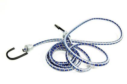 Imagem de 10 Cordas Elásticas Grossas Ganchos de Ferro 1,0 metro