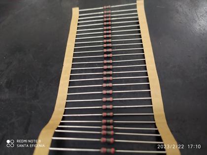 Imagem de 100x Resistor 2k2 1/4w 1% Mrs25