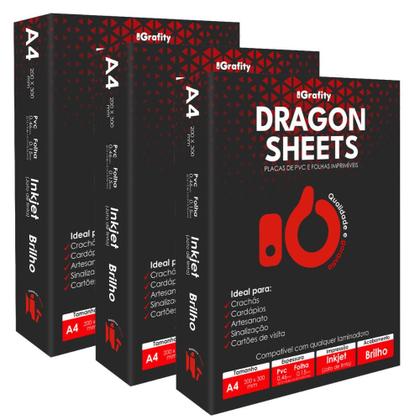 Imagem de 150 Placas De PVC + 350 Folhas Imprimível P/ Crachá, Cartão, Cardápio