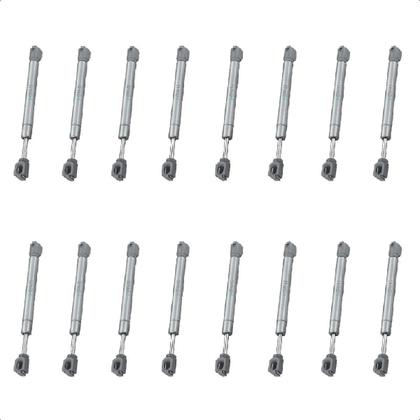 Imagem de 16 Amortecedor Porta Armário Pistão Gás 80N Capacidade 8Kg