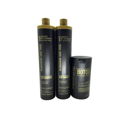 Imagem de 2 Blindagem Plastica Dos Fios Shampoo Anti-resíduos Passo 1+ Botox 3x1000ml