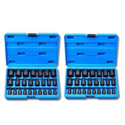Imagem de 2 Kit Extratores Para Parafusos Danificados C/ 25 Peças Loxer