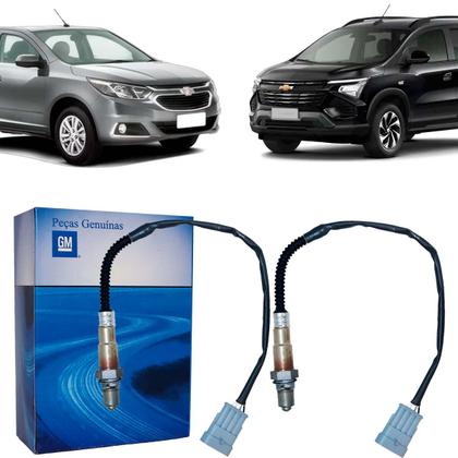 Imagem de 2 sondas lambda pré pós cobalt spin 2011 a 2016 0258010292