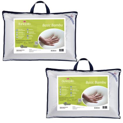 Imagem de 2 Travesseiros Basic Bambu - Alto Padrão