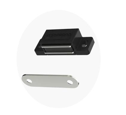 Imagem de 2 X Fecho Trava Magnético Imã para Gaveta Armário Guarda Roupa Roupeiro Moveis C/batente