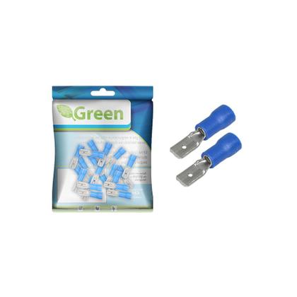 Imagem de 20X Terminal Macho 4,8 Pré-isolado Azul 1,50 Até 2,50mm²