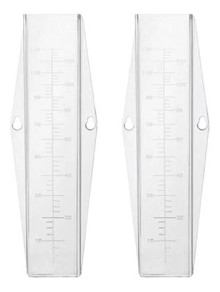 Imagem de 2X 2 Un Pluviômetro Multitec - Medidor De Chuva - 130Mm - Cu