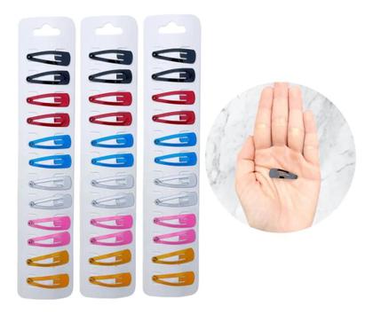 Imagem de 2X 36 Presilhas Pequenas Tic Tac Para Cabelo Revenda