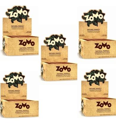 Imagem de 2X 5 Caixas Sedas Zomo Com 50 Livretos Cada Marrom