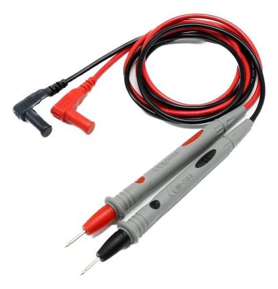Imagem de 2X Cabo Ponta De Prova Multímetro Profissional Ponta Fina Te