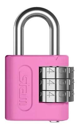 Imagem de 2X Cadeado Código Segredo Stam Para Malas Armarios Senha Ros