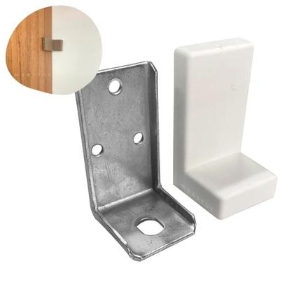 Imagem de 2X Cantoneira Reforçada Com Capa Branca Para Móveis - 10 Pçs