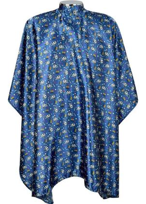 Imagem de 2X Capa De Corte Cabelo Infantil Estampada Barbearia