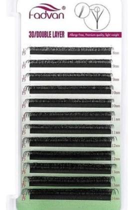 Imagem de 2X Cílios 6Dw Fadvan 3D Duplo Curv D Volume Egípcio Tecnolog