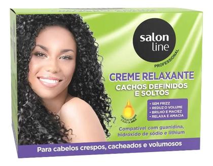 Imagem de 2X Creme Relaxante Cachos Definidos Coco E Avelã Salon Line
