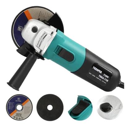 Imagem de 2X Esmerilhadeira Lixadeira Angular 820W 4.1/2 11000Rpm Tssa