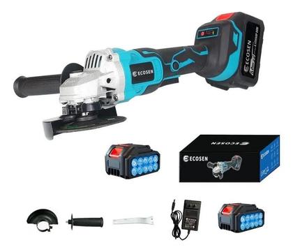 Imagem de 2X Esmerilhadeira Lixadeira Ecosen Angular 8000Rpm Bateria D