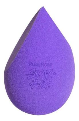 Imagem de 2X Esponja Maquiagem Stay Fix Ruby Rose Chanfrada Super Maci