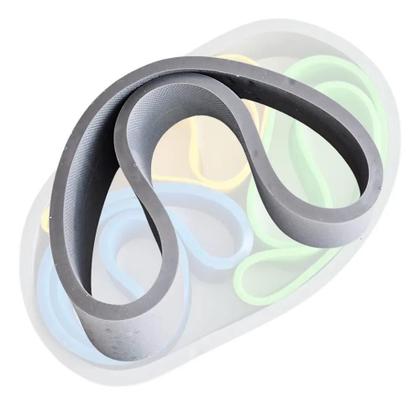 Imagem de 2X Faixa Elástica Rubber Band Prottector Extra-Forte Cinza