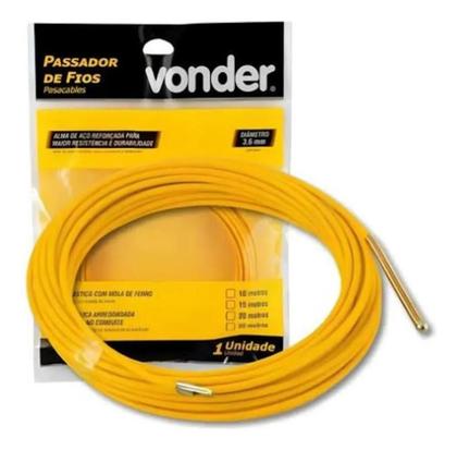 Imagem de 2X Guia Passa Fio 20M Cabo De Energia Quadro Elétrico - Vond