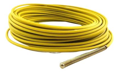 Imagem de 2X Guia Sonda Passa Fio Elétrico Pvc 30M Alma De Aço Vonder