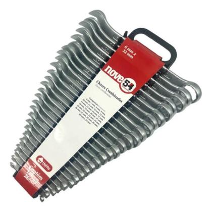 Imagem de 2X Jogo De Chaves Combinadas Kit 26 Peças 06-32Mm Nove54