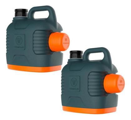 Imagem de 2X Kit 2 Garrafão Térmico Para Camping Supertermo 5 Litros C