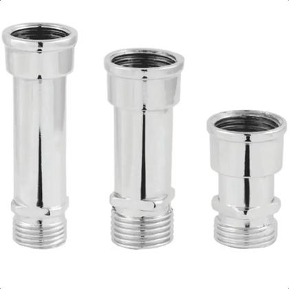 Imagem de 2X Kit Alongador Prolongador Extensor Para Torneira 1/2 4Cm