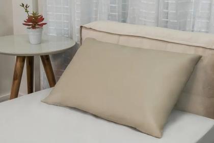 Imagem de 2X Kit C/2Un Capa Travesseiro Napa Reforçada Zíper 50X70Cm C