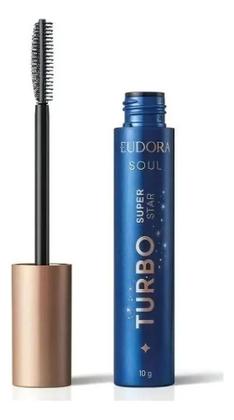 Imagem de 2X Máscara Para Cílios Eudora Soul Turbo Super Star Preta 10
