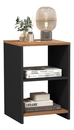 Imagem de 2X Mesa De Cabeceira Pequena Suspensa Moderna Branca Retro M