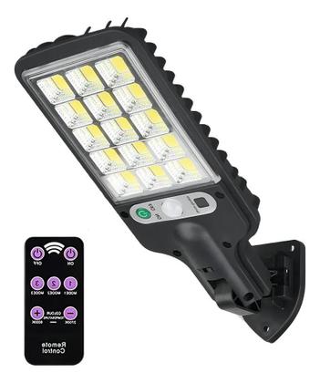 Imagem de 2X Mini Luminária Solar Refletore Parede 180W Com Sensor E C