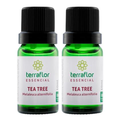 Imagem de 2x Óleos Essencial de Melaleuca Tea Tree 10ml - TerraFlor