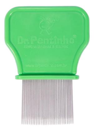 Imagem de 2X Pente Para Tirar Piolho Do Cabelo Lendeas Com Limpador