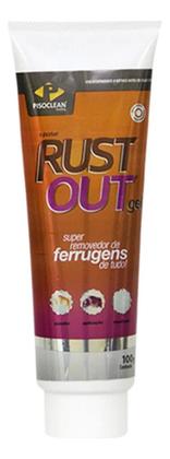 Imagem de 2X Pisoclean Rust Out Gel 100G Tira Ferrugem Roupa Piso Meta