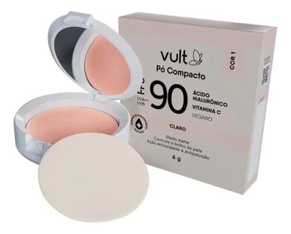 Imagem de 2X Pó Compacto Facial Fps 90 Vult 6G