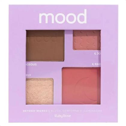 Imagem de 2X Ruby Rose Blush Contour & Highlighter Over Hbf5861 Tom So