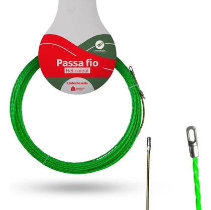 Imagem de 2X Sonda Passa Fioverde 10M Helicoidal