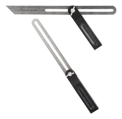 Imagem de 2X Suta Carpinteiro 12 Pol. 300Mm Transferir Copiar Ângulos
