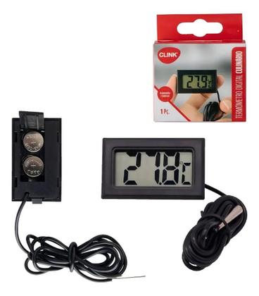 Imagem de 2X Termômetro Digital Culinário Com Sensor 1 Metro + 2 Bater