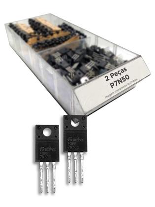 Imagem de 2x Transistor P7n50 = P 7N50 = Fqpf7n50 - Isolado To220