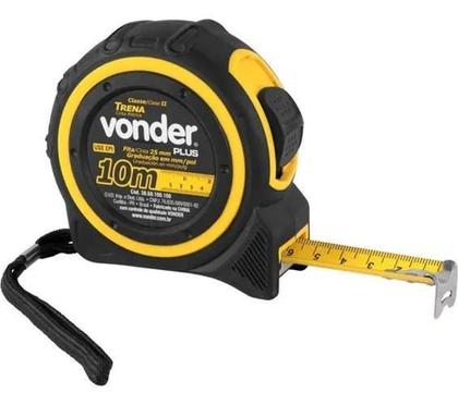 Imagem de 2X Trena Curta De Aço 10 M X 25 Mm Vonder