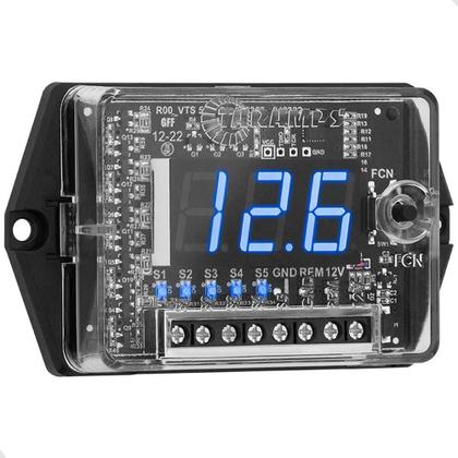 Imagem de 2X Voltimetro Sequenciador Automotivo Taramps Vts 5.1 5 Saíd