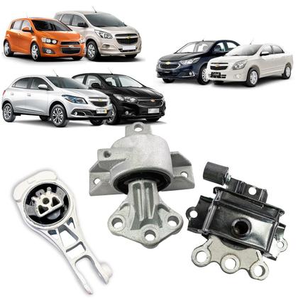 Imagem de 3 Calço Coxim Motor Cambio Spin 2016 2017 2018 2019 Manual