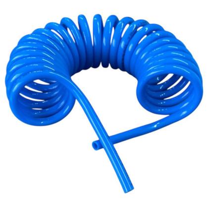 Imagem de 3 Mangueira Espiral Tubo Pu 8mm X 3,5 Metros Ar Comprimido