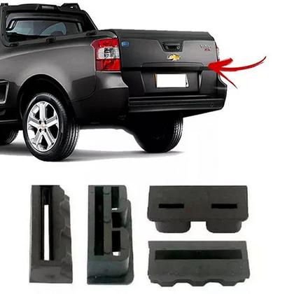 Imagem de 4 Batentes Esquerda Direita Coxim Da Tampa Traseira Chevrolet Montana 11 12 13 14 15 16 17 18 19 20