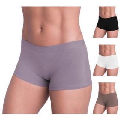 Imagem de 4 Boxer Box Cueca Shortinho Feminino Adulto Confortavél Algodão