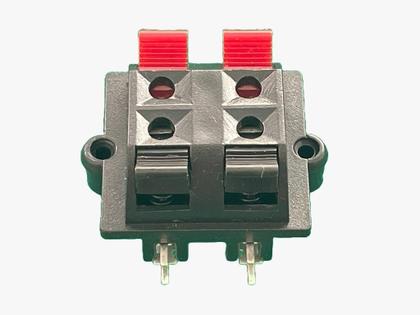 Imagem de 40x Conector Borne Pressão Duplo Para Caixa Acustica