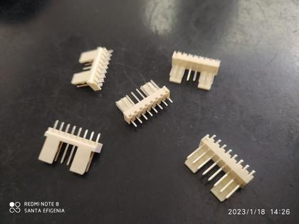 Imagem de 4x Conector Kk 2512 2,54mm 8 Vias Macho 180 Excon